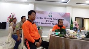 Ajak Awak Media Coffe Morning, Kepala Kejati Jambi: Biar Saling Kenal