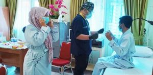 Yunninta-Mahdan Jalani Tes Kesehatan di RSUD Raden Mattaher