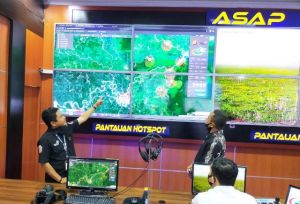 Kepala BRG RI Sambangi Mapolda Jambi hingga Apresiasi Inovasi Aplikasi Asap Digital