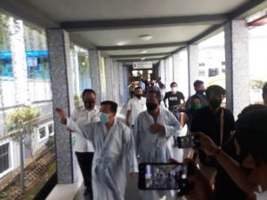 Tiba di RSUD RAden Mattaher, Al Haris-Sani Jalani Sejumlah Tes Kesehatan