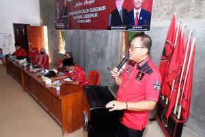 Konsolidasi Kader PDIP Tebo Bersama Ratu Munawaroh, Wartono: Wajib Menangkan CE - Ratu