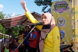 Hadiri Sumatera Open Motorcrooss di Rimbo Bujang, Ratu: CE - Ratu Komitmen Majukan Olahraga Jambi