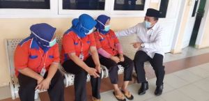 Di Sela Tes Psikologi, Al Haris Berbincang dengan Pegawai RS Raden Mattaher Jambi