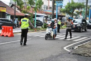 Langgar Protokol Kesehatan, Puluhan Pengendara Terjaring Razia Polda Jambi
