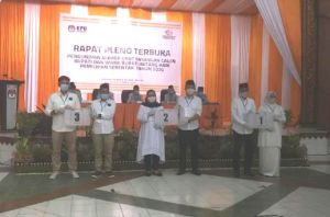 Di Batanghari, Ini Nomor Urut Tiga Paslon yang Bertarung di Pilbup 2020