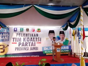 Pengukuhan Tim Koalisi Haris-Sani, H. Bakri: Semuanya Bergerak, Selesai Sudah