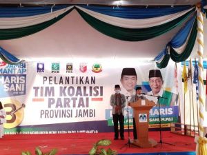 Lantik Tim Koalisi yang Dihadiri 150 Lebih Anggota DPRD, Haris: Gunakan Cara Elegan