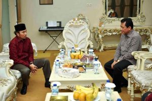 Pjs Gubernur Jambi Restuardy Sambangi Ketua Dprd Provinsi Jambi Edi Purwanto
