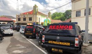 Tekan Angka Kasus Covid-19, Polda Jambi Kampanyekan Ayo Pakai Masker