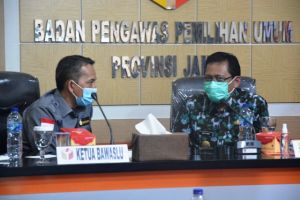 Sambangi Bawaslu, Pjs.Gubernur Jambi Dukung Penegakan Aturan Pilkada