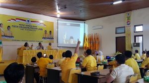 Di Rapat Konsolidasi Golkar, HBA Tegaskan Kader Wajib Menangkan CE-Ratu