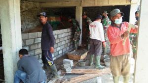 Ingatkan Satgas Bertugas Jaga Keselamatan Diri, Dan SSK TMMD: Tetap Pakai Masker