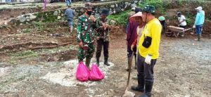 Satgas TMMD Gencar Lakukan Komsos ke Warga Sosialisasi Program TMMD