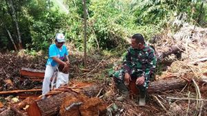 Cegah Penyebaran Covid 19, Satgas TMMD Gencar Himbau Warga Patuhi Protokol Kesehatan