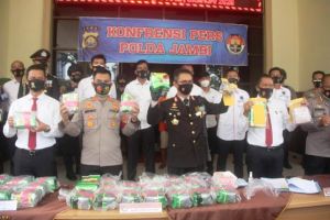Wow, 31 Kilogram Sabu Berhasil Diamankan Polda Jambi