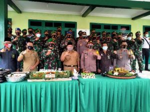 HUT TNI Ke-75, Bupati Harap TNI Semakin Profesional Menjaga Kedaulatan NKRI