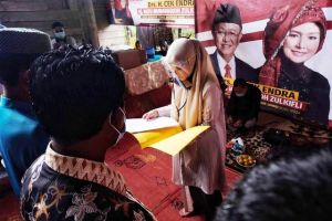 Roadshow di Sejumlah Kecamatan di Tanjabbar, Ratu Lantik Tim Tungkal Ulu dan Batang Asam