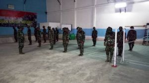 Di Apel Pagi, Dan SSK TMMD Ingatkan Satgas Jadi Contoh bagi Warga Dalam Bekerja