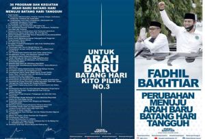 Ini 36 Program Perubahan Menuju Arah Baru Batang Hari Tangguh dari Fadhil-Bakhtiar