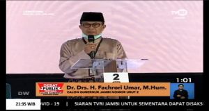 CE Tanya Realisasi Jambi Tuntas, Fachrori Jawab Jambi Berkah
