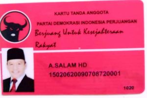 H Salam, Politisi Asal Merangin Ini Bergabung ke PDIP