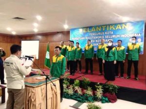 Terapkan Prokes, PBSI Kota Jambi Resmi Dilantik