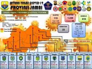 Update Covid-19 Hari Ini, Nihil Kasus Baru dan Pasien Sembuh 
