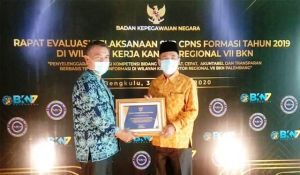 Merangin Raih Penghargaan dari BKN