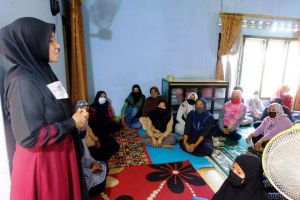 Dari Sebrang, Ratu Sisir Kecamatan Kotabaru Solidkan Basis PDIP