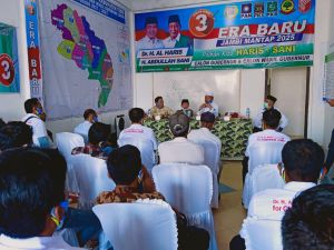 Lantik Tim di Tebo, Haris: Semuanya Adalah Keluarga