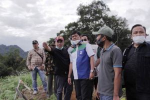 Syafril Kembali Cek Pembangunan Ponpes Ummul Qoru Kerinci