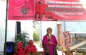 Kunjungi Warga Simpang IV Sipin, Ratu Munawarroh Paparkan Program Untuk Millenial