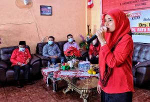 Ratu Hadir Bersama Sum Indra di Konsolidasi PDIP Lingkar Selatan, Fauzi: Ayo Menangkan