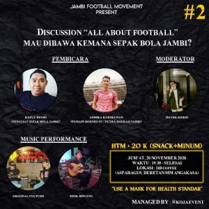 Rafly Dinho : Sepak bola Jambi Butuh Sentuhan Fasilitas dan Infrastruktur