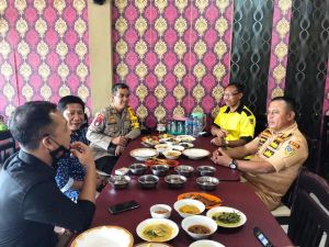 Kapolres Ajak Ketua APDESI Merangin Buat Himbauan Soal Kerusakan Lingkungan Akibat Peti