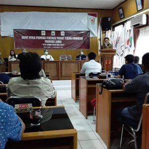 FPTI Jambi Gelar Rakerprov di Tengah Pandemi Covid-19, Cecep: Kita Tetap Optimis