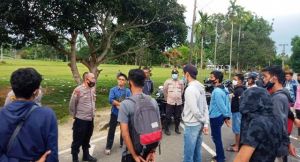Polres Muaro Jambi Bubarkan Aksi Balap Liar di Komplek Perkantoran Bupati
