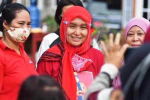 Ratu Sosialisasi di Tempino, Warga Sampaikan Makin  Bangga Dukung Cerah Setelah Nonton Debat