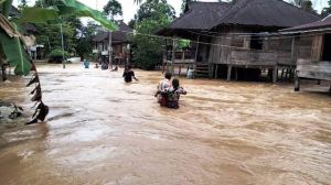 Ratusan Rumah di Sejumlah Desa di Kecamatan Tabir Dilanda Banjir