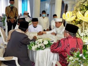 Cek Endra jadi Saksi Nikah Putri Pen Itam Bungo