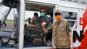 Danrem 042 Gapu Patroli Udara Pantau Karhutla dan Banjir