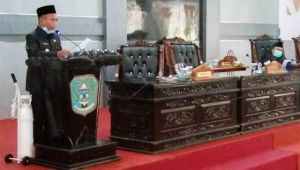 Plt Bupati Merangin Sampaikan KUA-PPAS, Alat Bantu Oksigen Standbye