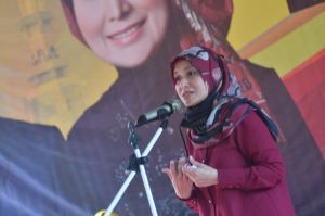 Ratu Munawaroh Bakal Nyoblos di TPS 31 Mayang Mangurai