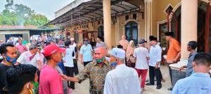 Warga Karmen Sarolangun Antusias Sambut Al Haris