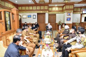 Ardy Daud Bangun Sinergitas Dengan Pemkab Dan KPUD Muaro Jambi. Yang Lancar, Aman, Dan Sehat