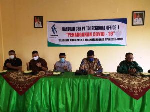 KFA Fasilitasi PT TGI Berikan Bantuan Penanganan Covid-19 ke Pemkot Jambi