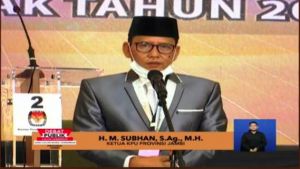 Debat Terakhir Cagub dan Cawagub Jambi Dimulai, KPU : Paslon dan Pendukung Tahan Diri