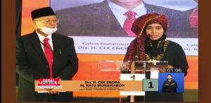 Nah, Ratu Sebut Paslon Urut 3 Tak Menyimak Gegara Disanggah Soal Ini