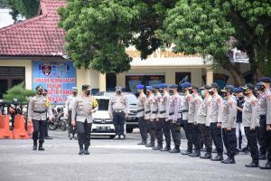 Dibantu Polda Sumsel dan Aceh, Ribuan Personil Pengamanan Pilkada Jambi Mulai Diterjunkan