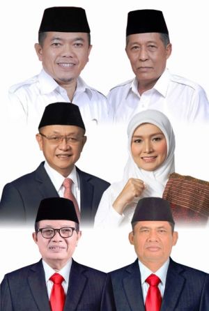 4 Kandidat Gunakan Hak Pilih di Kota Jambi, Haris Milih di Merangin